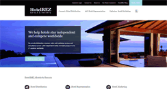 Desktop Screenshot of hotelrez.net
